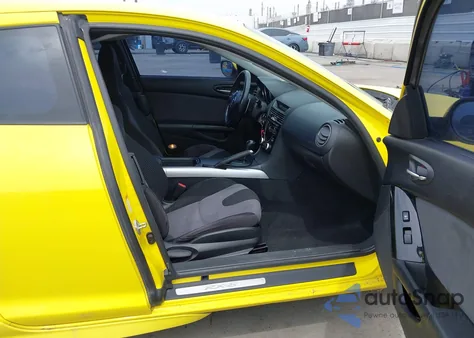 2004 Mazda Rx-8 Sport Automatic from USA, damaged, VIN JM1FE17N940139455